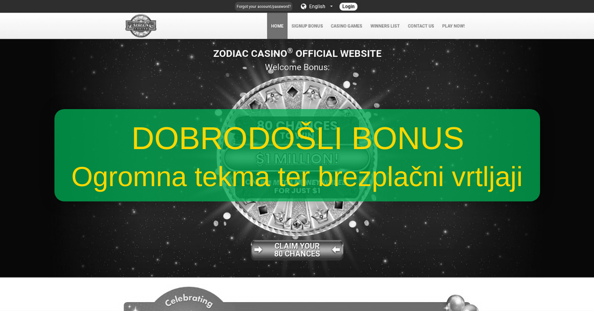 Zodiac Casino banner